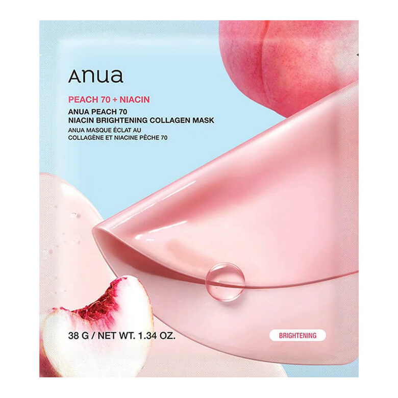 Anua Peach 70 Niacin Brightening Collagen Mask
